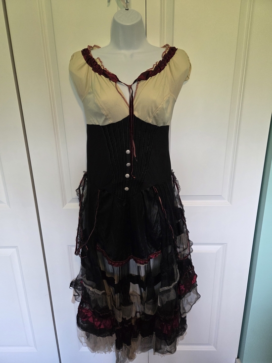 Dresses & Skirts - Vintage-Inspired Saloon Costume Dress